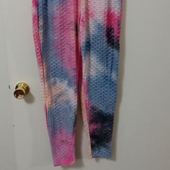 Yoga/Atheletic Ruched/Scrunched Butt Lifting Leggings Jolie & Joy Size 3x GUC  - - Picture 12 of 12